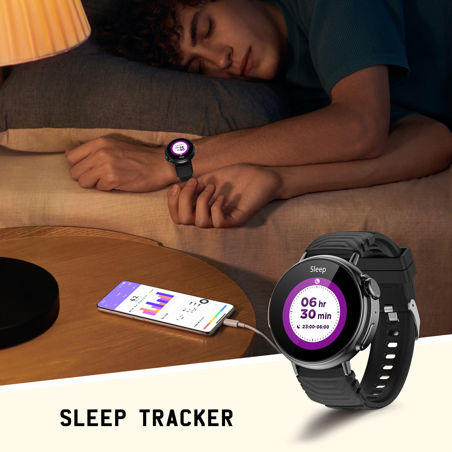 Smart Watch Ultra 1.52" Round HD AMOLED Display with call 120+ SPORT MODES